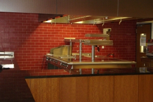 Hilton Garden Inn Frankfurt Airport Hotel show kitchen